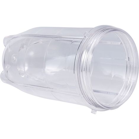 Verre gobelet haut ou bas transparent en plastique pour blender extracteur de jus pièces accessoires rechange (haut) (1/5)