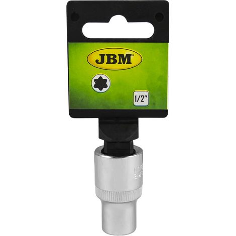 Vaso de ½" Torx (TX) E14 Cromado  JBM13661 (1/2)