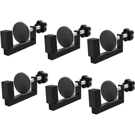 Lot de 6 clips pour mobilier de jardin, pinces pour canapé d'angle réglable, fixations pour meubles en osier et fourrure. (1/5)