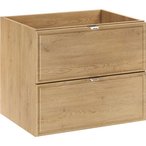 Meuble sous lavabo suspendu TERRA CREMONA chêne cremona 60 cm (1/5)