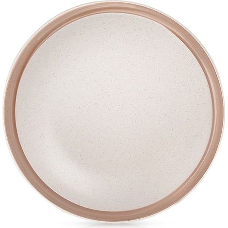 Assiette a dessert en ceramique beige arthena beige 205 cm (1/5)