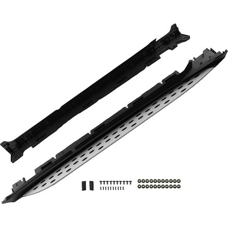 Anti-Slip Side Steps Nerf Bars for Mercedes X253 GLC250 GLC300 2016-22 Black