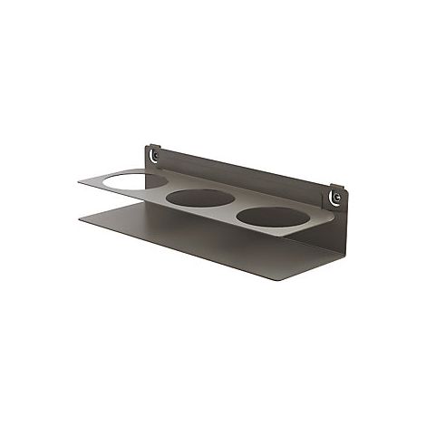 Soporte para botes de acero inoxidable  para pared perforada de