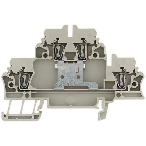 Bloc de jonction double étage Weidmüller ZDK 2.5V 1689990000-1 beige foncé 1 pc(s) (1/5)