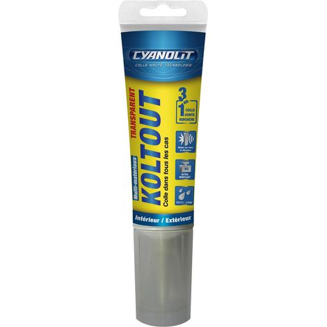 Cyanolit-Kleber Koltout Transparent Tube 125 ml