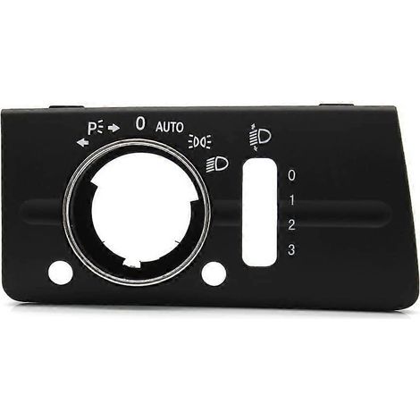 Abdeckung für Armaturenbrettknöpfe mit Lichtschalter für Mercedes-Benz E-Klasse W211 320, 350 und 550 (2003-2008) (1/5)
