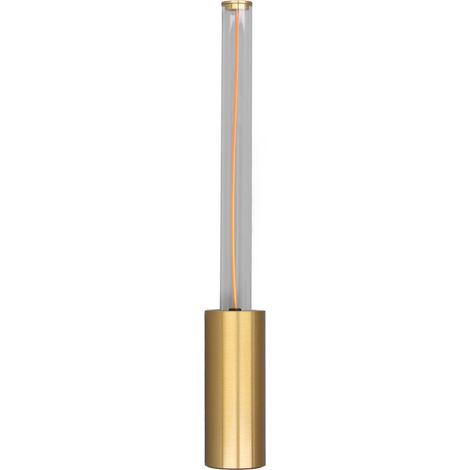 LED Cordless Table Lamp 3 Modes Dimmable Touch Control USB Rechargeable Handheld Nightstand Lamp for Dining Table Patio Restaurant Gold (1/5)