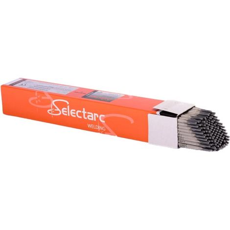 Selectarc – Baguette de soudure à l'arc 3.2mm x 350mm – Poids 2.5kg – Résistance à la fissuration à froid – Pour constructions navales