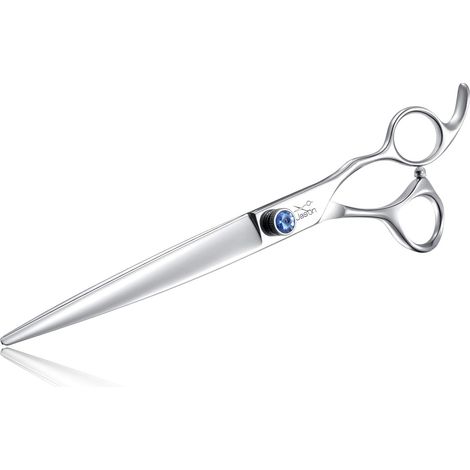 Professionelle Haustierschere - Fellpflegschere Fellpflege pour Hunde Katzen avec einstellbarree vis 8 Zoll Gerade (1/5)