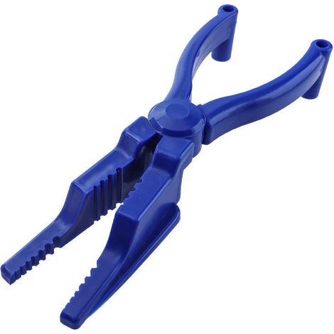 Pince en plastique, porte-clou pour marteler la maison outil pince auxiliaire guide de protection des doigts, protège-doigts pour clous de marteau dans la pince à joint coulissant (1/5)