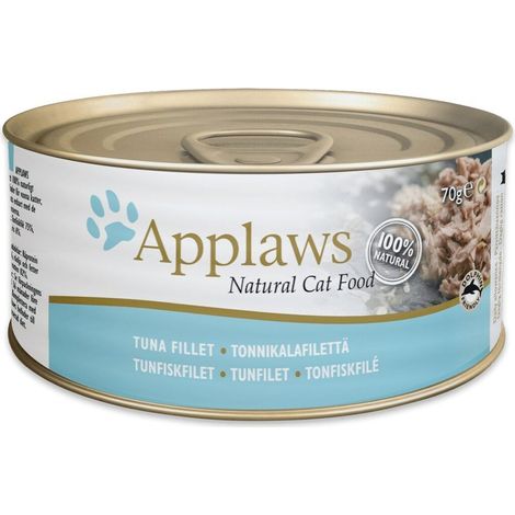 Cibo per gatti Applaws Tuna fillet in broth Tonno Pesce 70 g