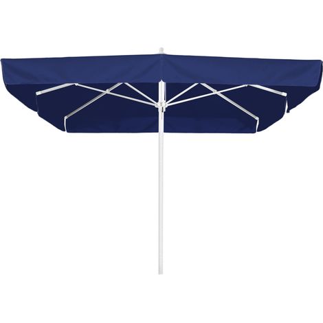 Schneider Sonnenschirm Quadro blau 300 x 300 cm Marktschirm (1/4)