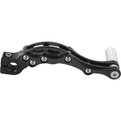 Poignée de démarrage en alliage d'aluminium haute résistance pour moto, scooter, noire (1/5)
