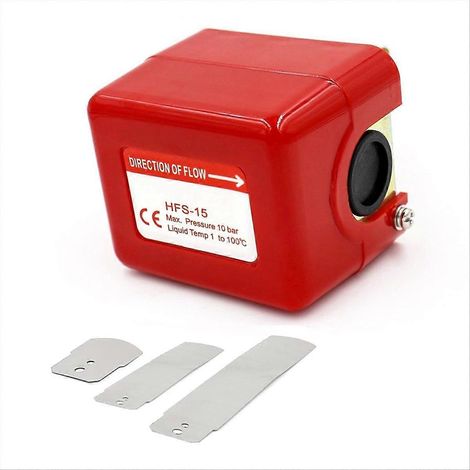 Vanne de régulation de débit -15 Paddle Flow Control Switch 250V CA SPDT pour système de refroidissement à eau (1/5)