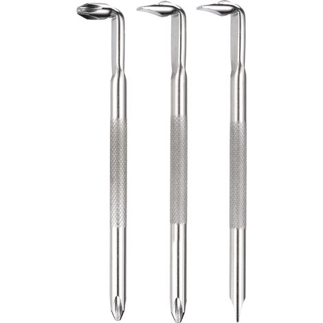 3PCS Jeu De Tournevis PH2/PH2 SL6/SL6 PH2/SL6 À 90 Degrés Argent (1/5)