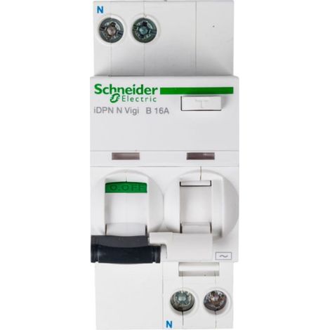 Interruttore differenziale 2P 16A B 0,03A tipo AC iDPN N VIGI A9D55616