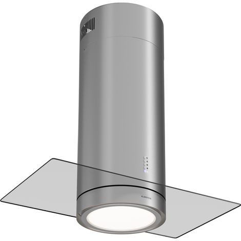 Klarstein Beretta Premium Campana extractora de isla Aplicación Extracción/recirculación e aire 544 m³/h Led Filtro de carbón activo