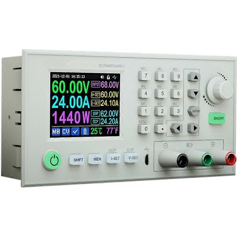 Alimentation CC régulée CNC 24 A avec affichage numérique RD6024A (illustrée) (1/5)