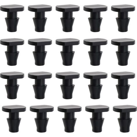 CCYKXAA 100pcs Bouchon de Tuyau d'irrigation Remplacement Tuyau Goutte à Goutte Embouts Irrigation Capillaire Petit Bouchon Accessoires pour Machine à Laver Jardin Arrosage Irrigation (1/5)