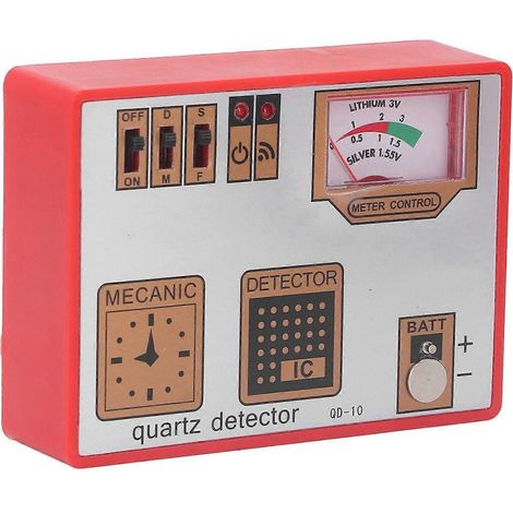 Quarztester, Uhrenbatterietester, Entmagnetisierer, Zeitmessgerät, Entmagnetisierungsmessgerät, Reparatur
