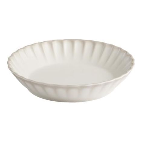 Assiette creuse ARUMI - Mélamine, Ø 22,5 cm, 0,8 litre, blanc/beige, empilable (1/5)