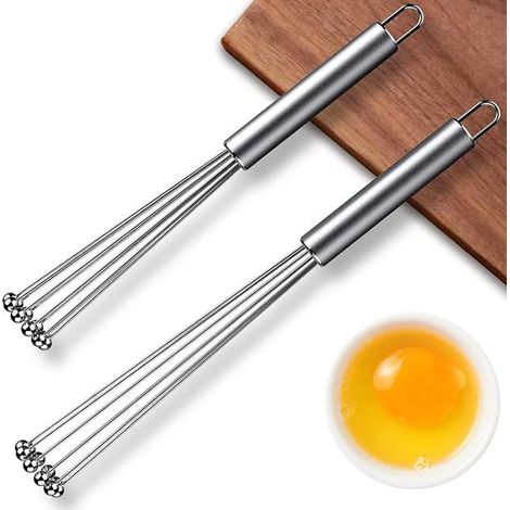 Set di rubinetti miscelatori a sfera in acciaio inox. 1 pezzo singolo, 25 cm e 30 cm, design ergonomico, lavabili in lavastoviglie.