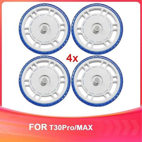 Support de balai à franges en 4 pièces pour aspirateur robot ECOVACS T30 PRO OMNI / T30S PRO / YEEDI M12 Pro+