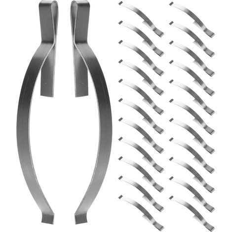 de fixation à ressort en acier inoxydable pour moustiquaires
