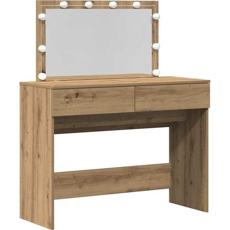 Maison Exclusive - Schminktisch Artisan-Eiche 100 x 40 x 120 cm H