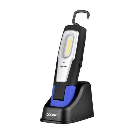 XCell 146726 Lámpara de trabajo recargable negro 600 lúmenes