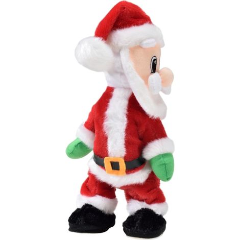 Pere Noel Chantant - Pere Noel Dansant Avec Musique - Peluche Electrique Pour Decoration De Noel - 1 Unite (1/5)