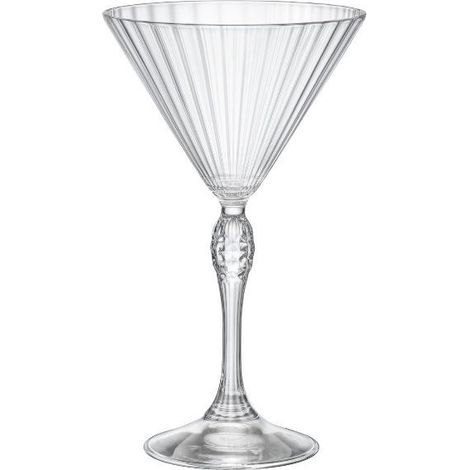 Bormioli Glamour Martini-Gläser transparent 25 cl 18 cm