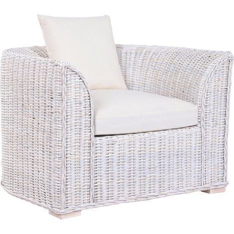 Sillon Ratan Algodon 100X78X68 Con Cojines Decape (1/5)