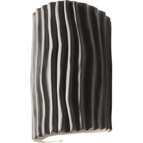 Lampe murale, appliques murales en résine créatives, appliques murales ondulées, source de lumière G9, adaptée au couloir de chevet du salon de la chambre à coucher, etc. (sans source de lumière) (1/5)