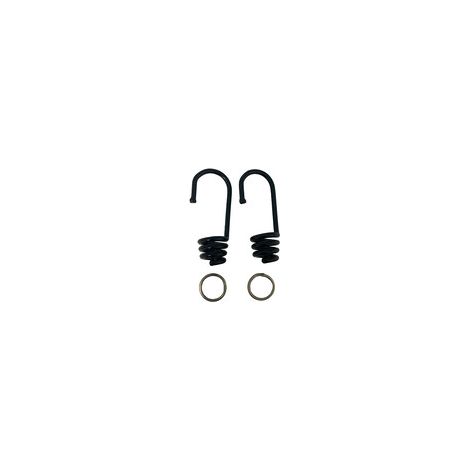 C SET 2 GANCI P/FUNE ELASTICA D.8MM