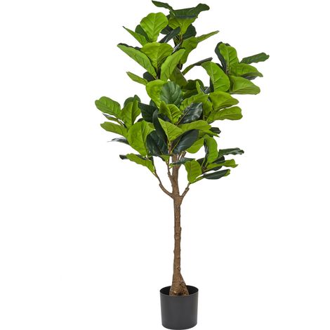 Planta artificial en maceta para interior decoración de plástico 162 cm Fig Tree