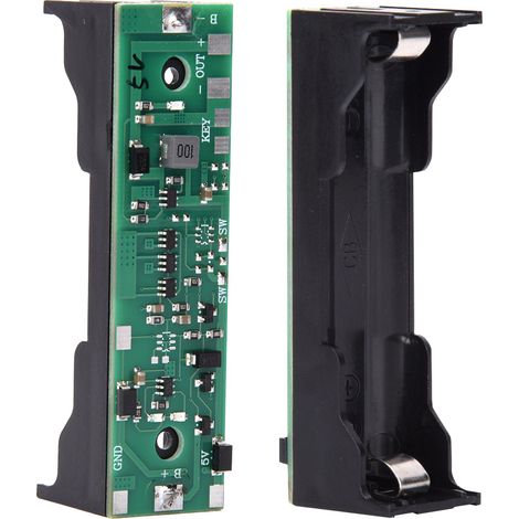 5V USV 18650 Lithium-Akku-Boost-Aufwärtslademodul mit Schutz (1/5)