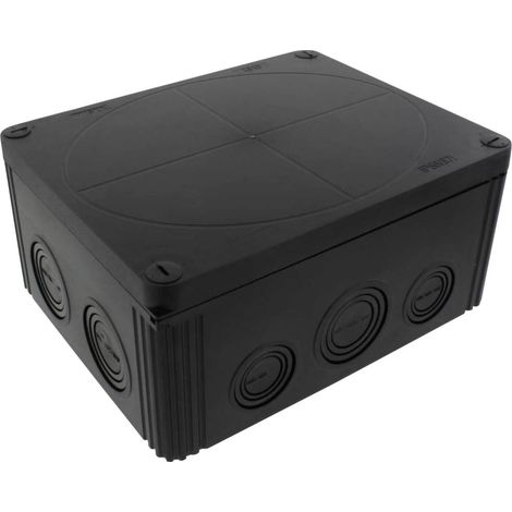Wiska 10110739 Cassetta di derivazione (L x L x A) 200 x 160 x 94 mm Nero IP66/IP67 1 pz. (1/4)