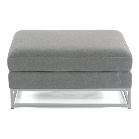 Hocker Unique anthrazit sunbrella Outdoo r Textil SonnenPartner