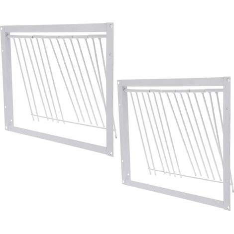 Accessoires pour Cages à Pigeons 2 Pièces Portes en Fer 33X26 CM pour Pigeonniers Voyageurs et Pièges à Oiseaux (1/5)