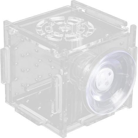 Breeding Box, Simple Grid, Transparent Acrylic, For Fry and Shrimp, Aquarium (1/5)