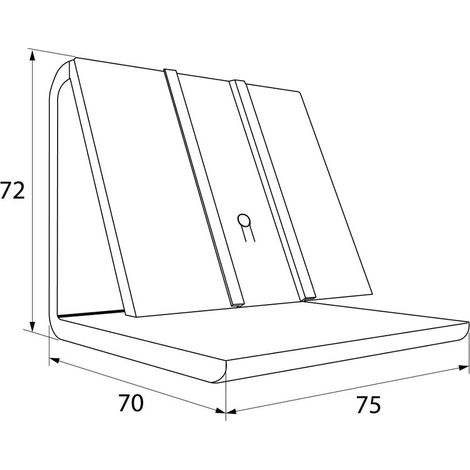 IMI Heimeier Tischständer neoAir, zur Nutzung als Standgerät, 72x75x70mm, Weiß (1/4)
