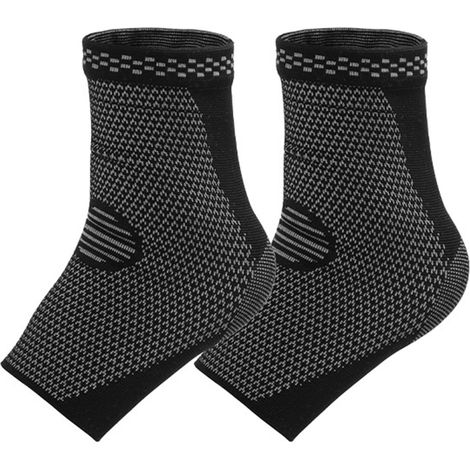 Une paire de protège-chevilles de sport, protège-chevilles en nylon tricoté (1/5)