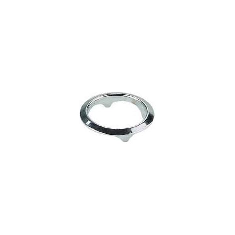Rosace acier nickelée 22 mm – Plaque pour porte – Pour espaces confinés – Vendu à l'unité – Ojmar