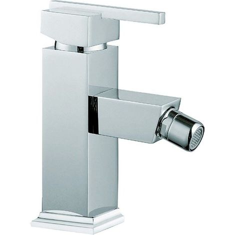 Moderne Chrom Bidetarmatur Quadra 17.7 cm x 13.5 cm