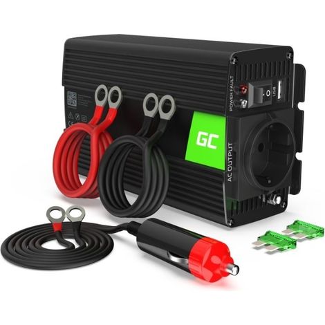 1000W DC 24V À 230V AC AVEC USB CONVERTISSEUR DE COURANT - PURE/FULL SINE WAVE GREEN CELL INV17
