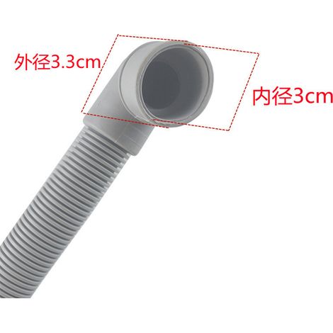 Originaler Ablaufschlauch für Haier vollautomatische Trommelwaschmaschinen. (1/4)