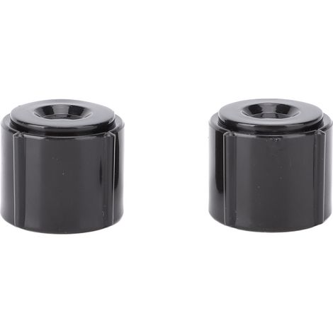 Ortviai Bouchons d’Évacuation Bas de Circuit pour Eau Chaude/Froide 1/2" – 2 Pièces en ABS + Caoutchouc pour Camping-Car et Remorque