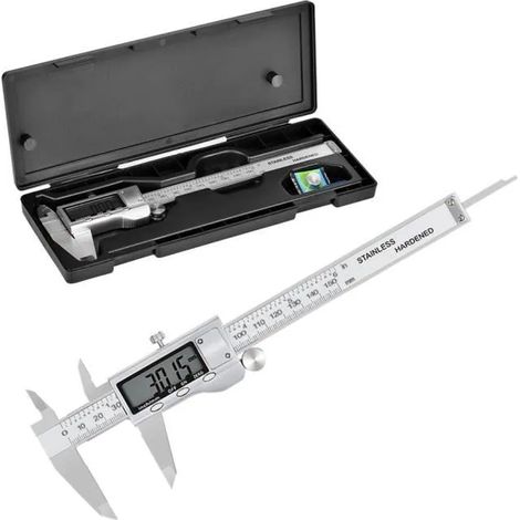 ®Rising FF Vernier Caliper Outil de Mesure Pied à Coulisse Electronique de 150mm Professionnel Numérique Caliper Pied à Coulisse (1/4)