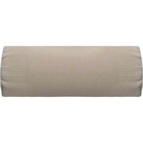 Appui-tête de chaise longue Taupe 40x7,5x15 cm Textilène